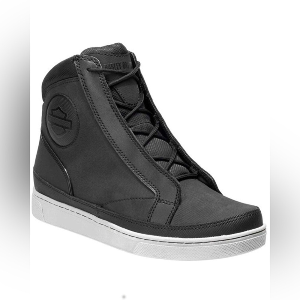 Harley-Davidson Black Vardon 6.5 inch Waterproof Motorcycles Boots Men's US 6.5